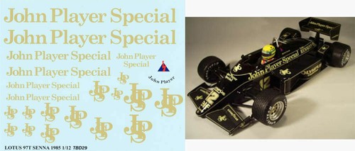 Decals per lotus 97t - 1/12,