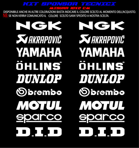 Kit stickers adesivi - kit,