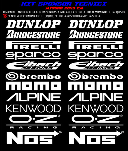 Kit stickers adesivi - stickers,