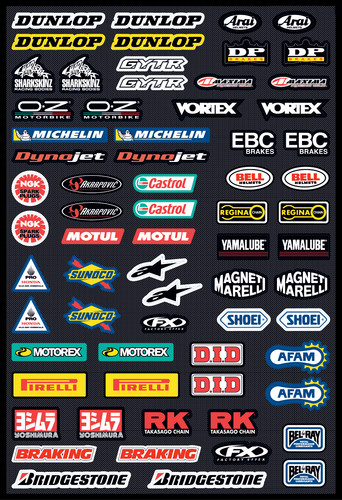 Kit stickers adesivi - fe,