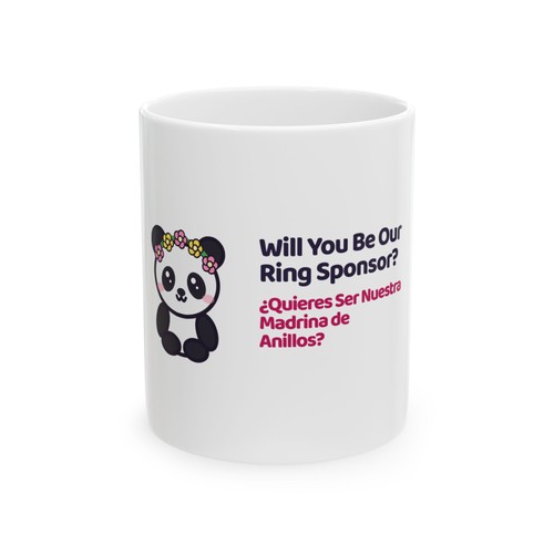Tazza madrina anillos - tazza, de