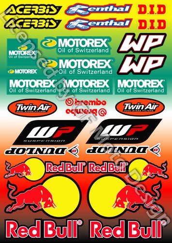 Ktm motorex dunlop sponsor - ktm, wp