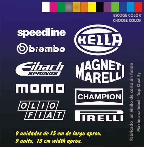 Pegatinas sticker vinilo - 9,