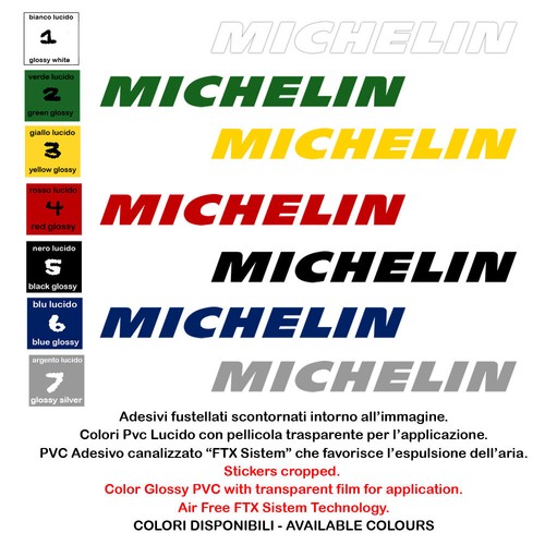 Michelin adesivi pre - , spaziati