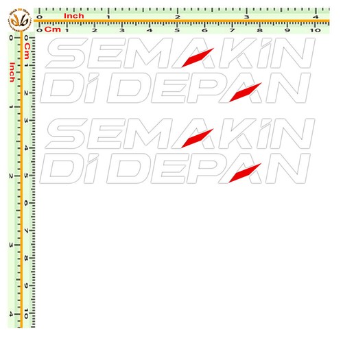 Adesivi semakin depan - semakin, di