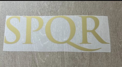 Sponsor patch spqr per - per, maglia