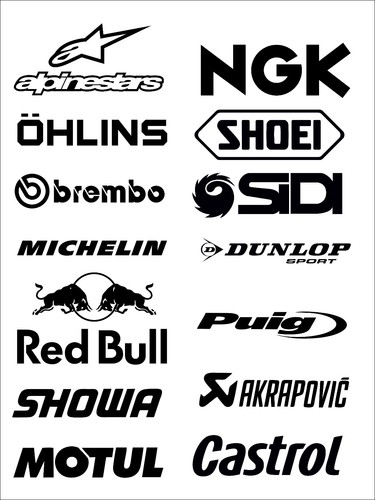 Kit adesivi stickers - -, stickers-