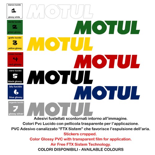 Motul adesivi pre - , spaziati