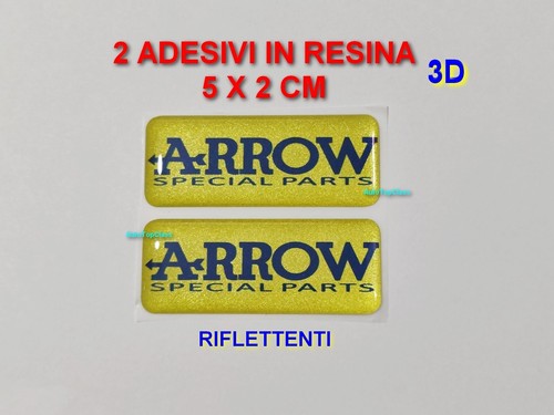 Adesivi resina 3d arrow - 2,