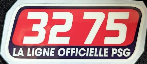 Psg 3275 sponsor per maglia - 3275,