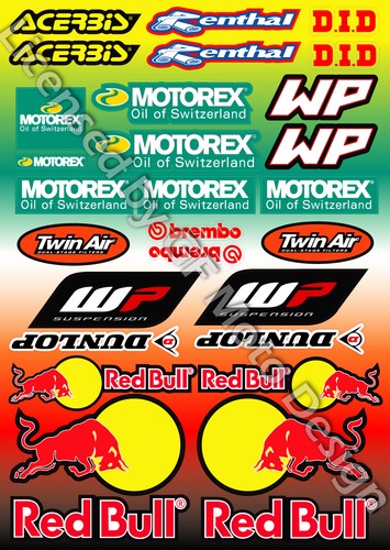 Ktm motorex dunlop sponsor - motorex,