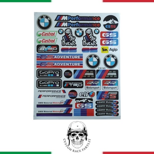 Kit 45 adesivi moto - 45,